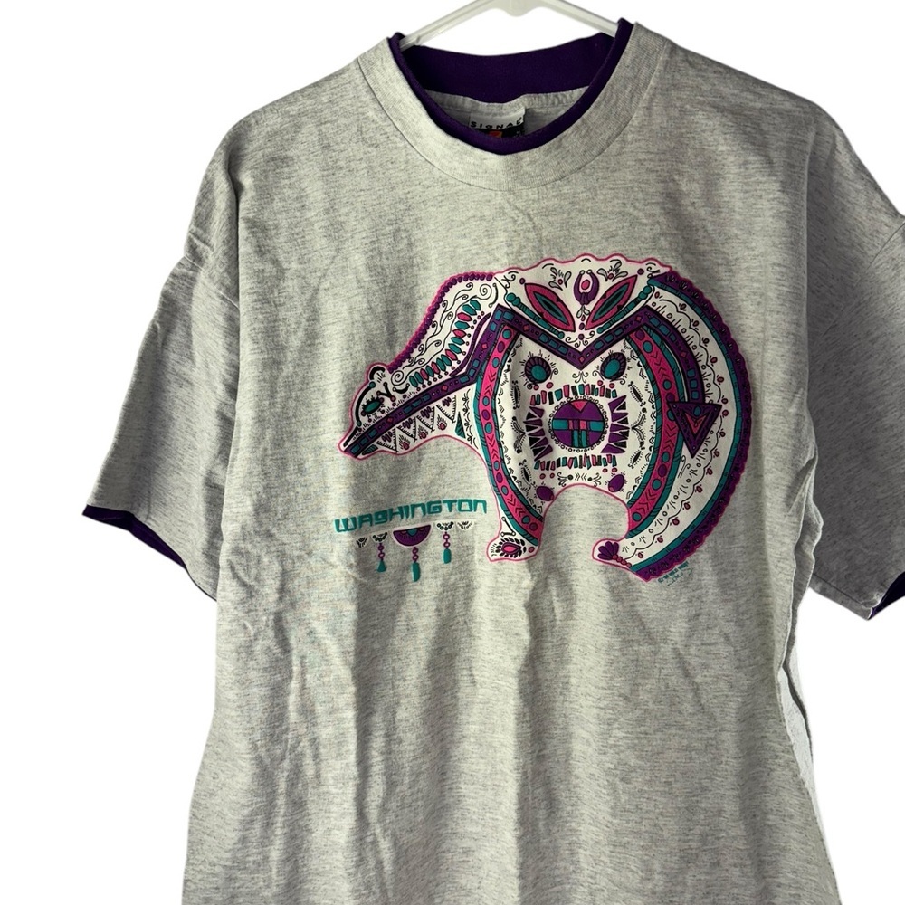 Signal Sports Vintage Washington 90s Wild West T-shirt size XL